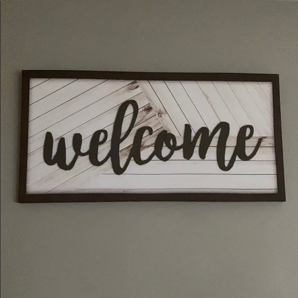 Welcome Sign